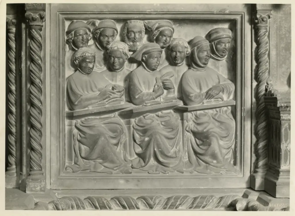 Anonimo , Bologna - Museo Civico. Andrea da Fiesole. Sepolcro di Bartolomeo da Saliceto