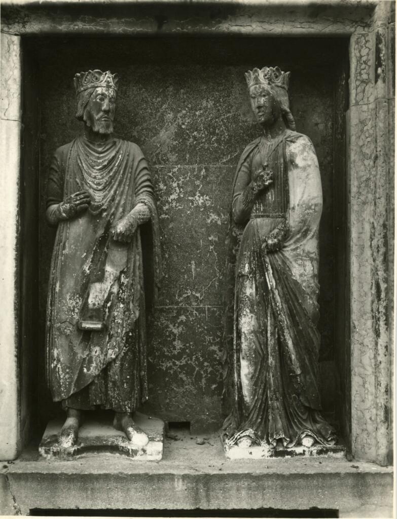 Anonimo , Antelami Benedetto - sec. XII/ XIII - Salomone e la regina di Saba