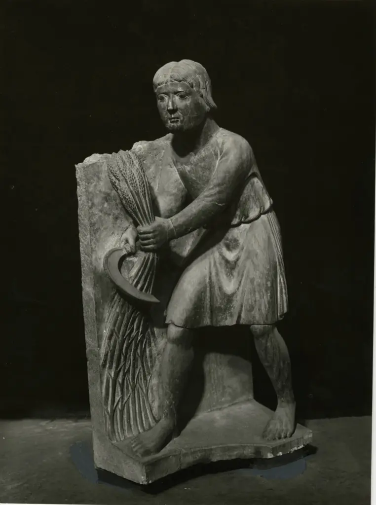 Anonimo , Antelami Benedetto - sec. XII/ XIII - Allegoria del Mese di Giugno