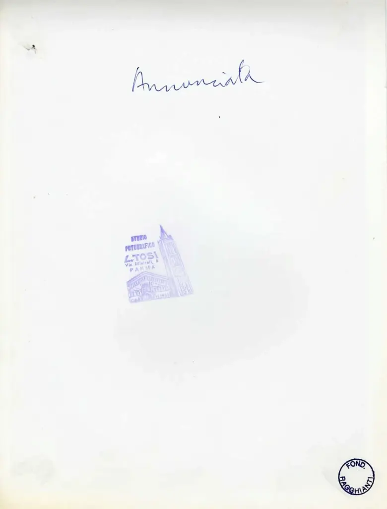 Tosi, Libero , Antelami Benedetto - sec. XII/ XIII - Maria Vergine annunciata