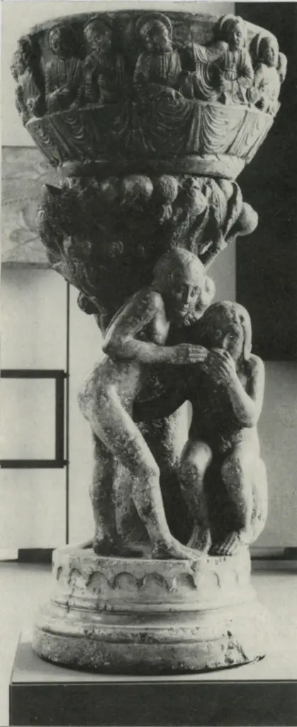 Anonimo , Antelami Benedetto - ambito - sec. XII/ XIII - Peccato originale; Ultima Cena