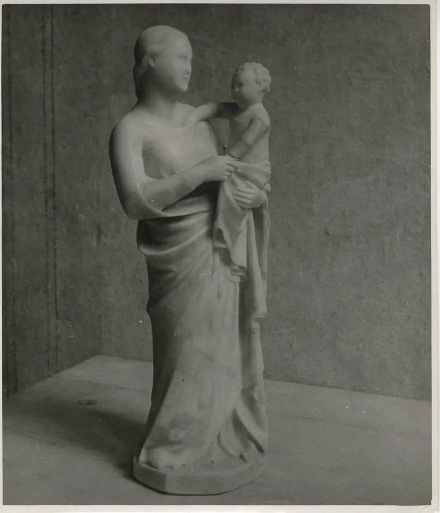 Anonimo , Arnoldi Alberto - attr. - sec. XIV - Madonna con Bambino