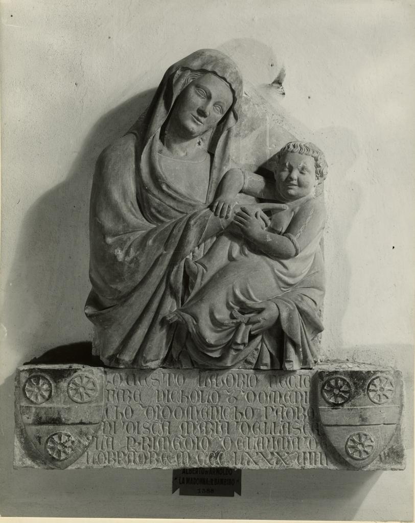 Anonimo , Arnoldi Alberto - sec. XIV - Madonna del solletico