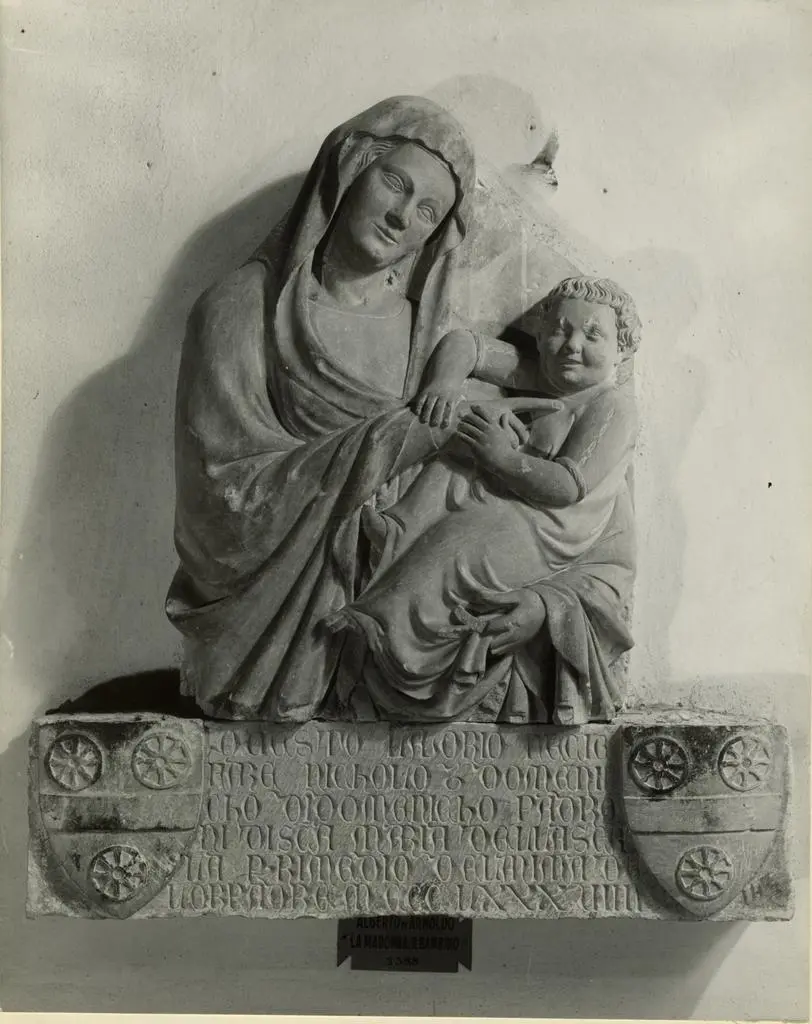 Anonimo , Arnoldi Alberto - sec. XIV - Madonna del solletico