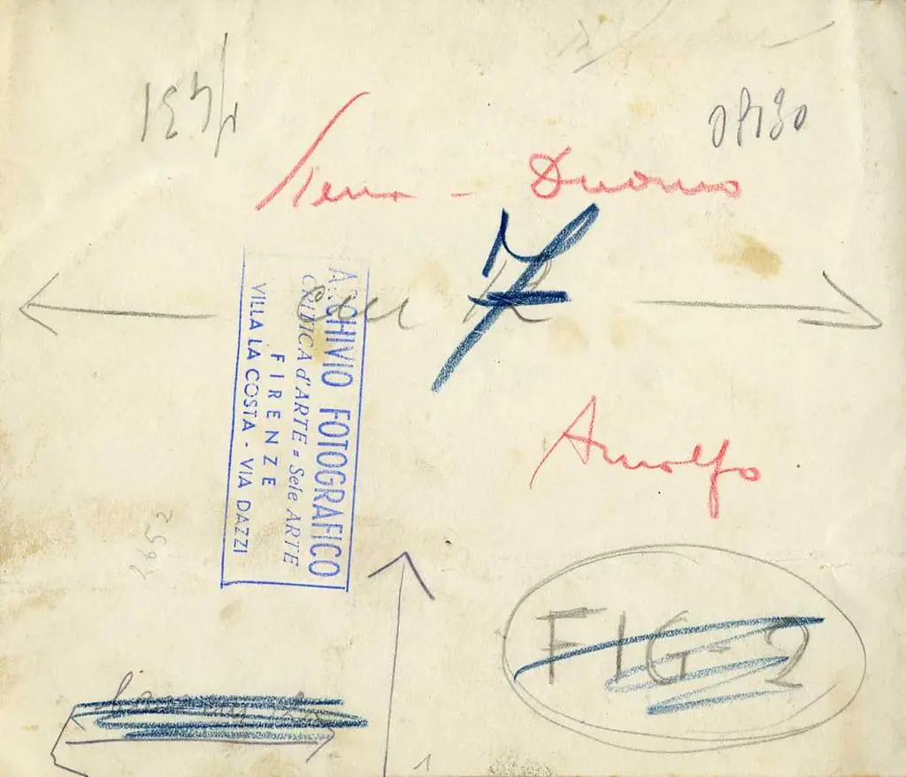 Anonimo , Arnolfo di Cambio - sec. XIII - Capitello figurato