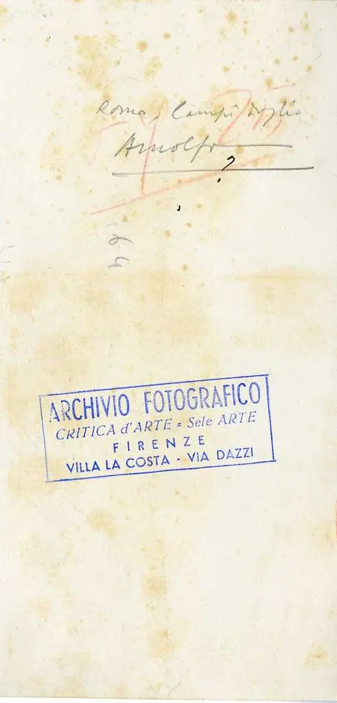 Anonimo , Arnolfo di Cambio - (?) - sec. XIII - Statua acefala (trombettiere?)