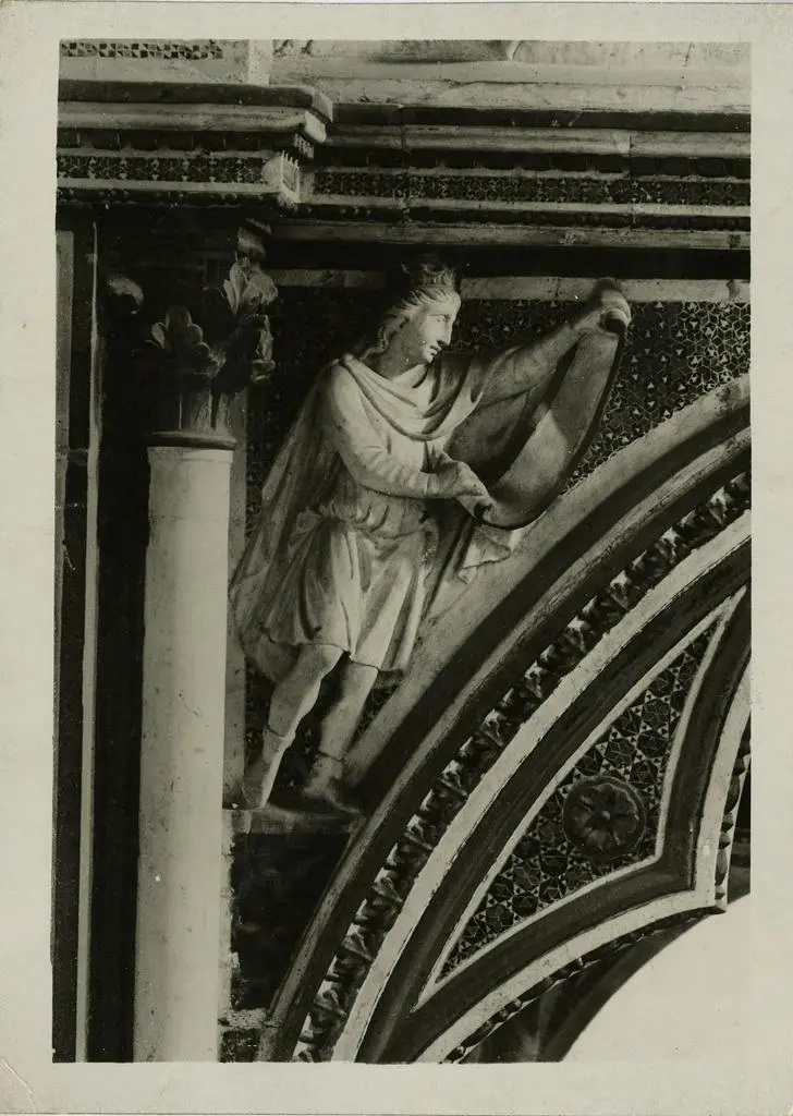 Archivio Fotografico Luce , Arnolfo di Cambio - sec. XIII - David