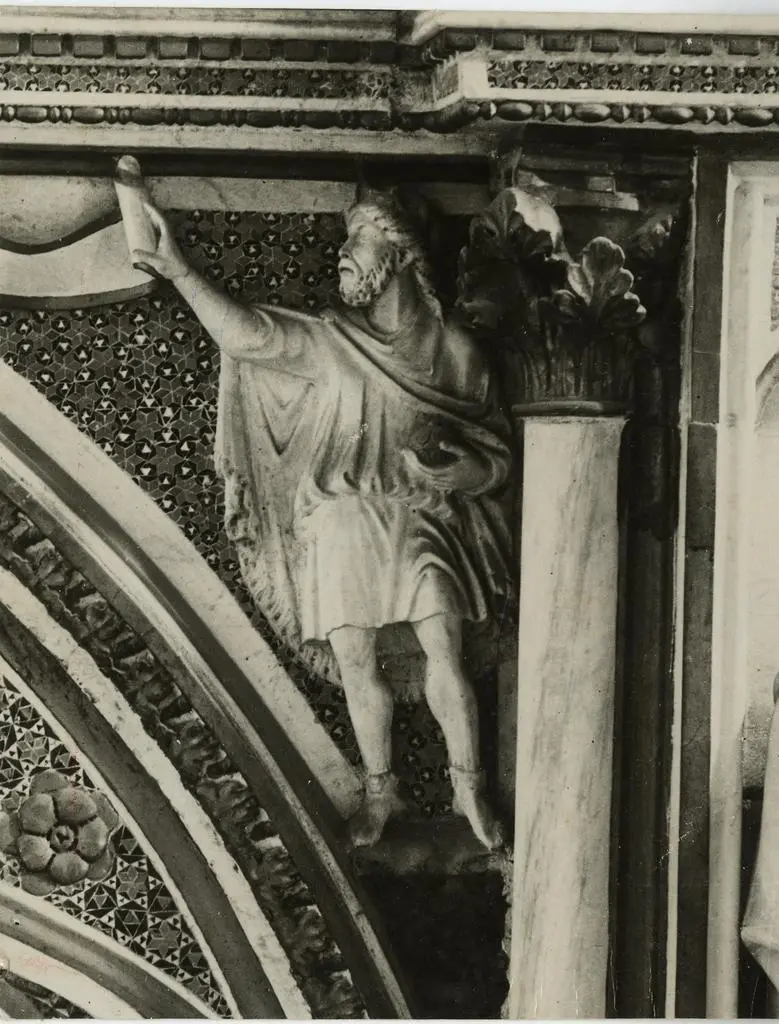 Archivio Fotografico Luce , Arnolfo di Cambio - sec. XIII - Salomone