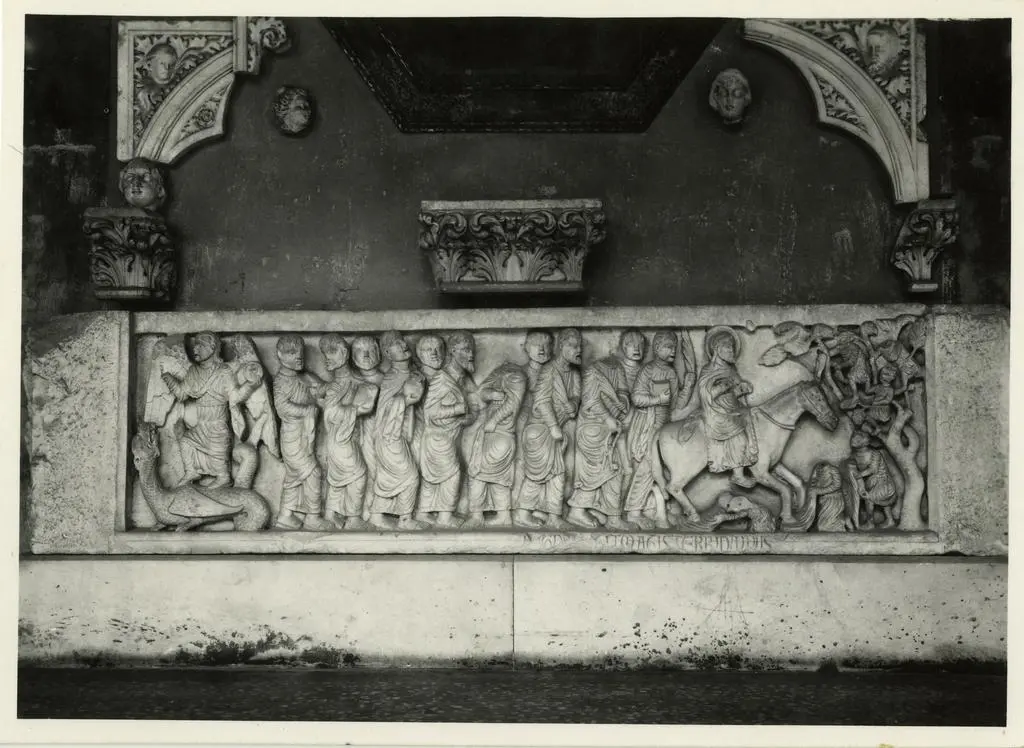 Biduino , Entrata di Cristo in Gerusalemme, San Michele Arcangelo combatte contro il drago, Vocazione di Zaccheo