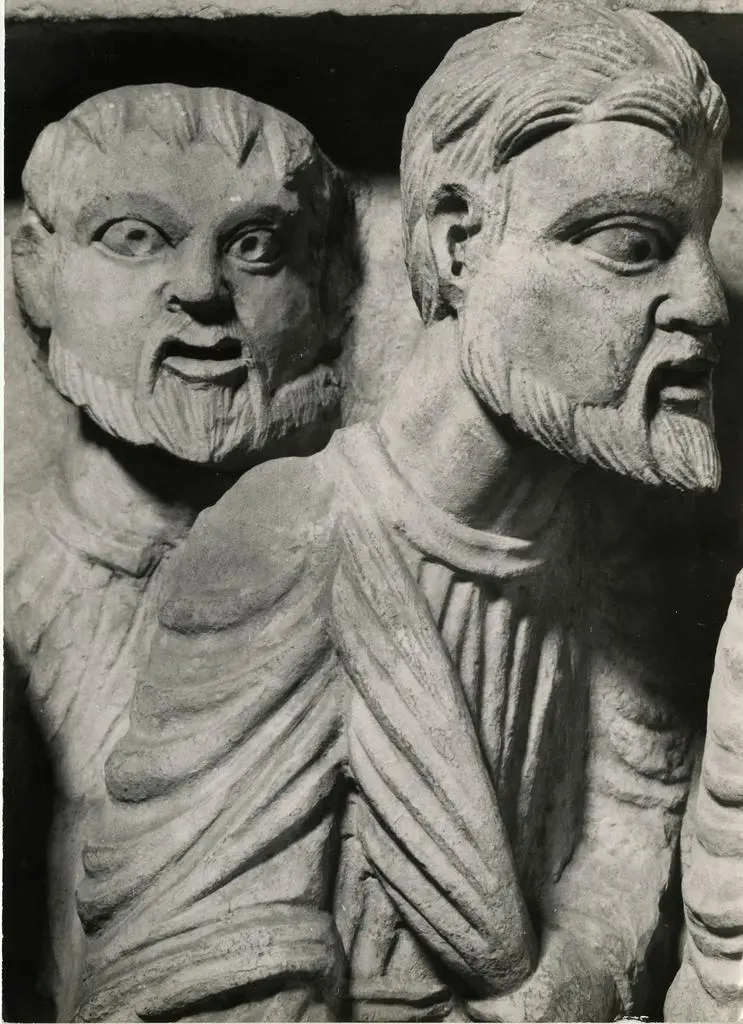 Anonimo , Biduino. Entrata di Cristo in Gerusalemme. Lucca, collezione Mazzarosa (part.)