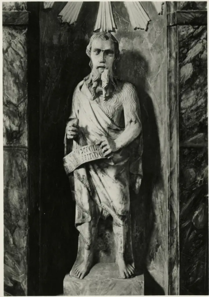 Alinari, Fratelli , Montepulciano - Duomo. S. Giovanni Battista (Tino da Camaino)