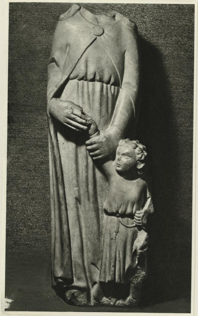 Anonimo , Giovanni di Balduccio - L'Arcangelo e Tobiolo (Milano, Museo del Castello Sforzesco)