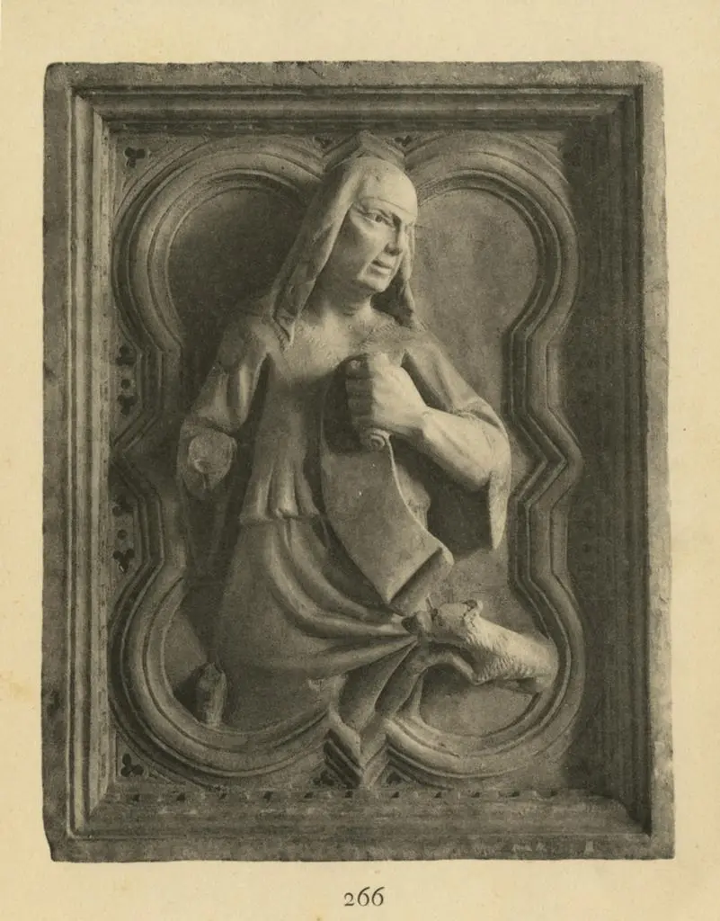 Anonimo , Giovanni di Balduccio - sec. XIV - Allegoria della Povert&agrave;