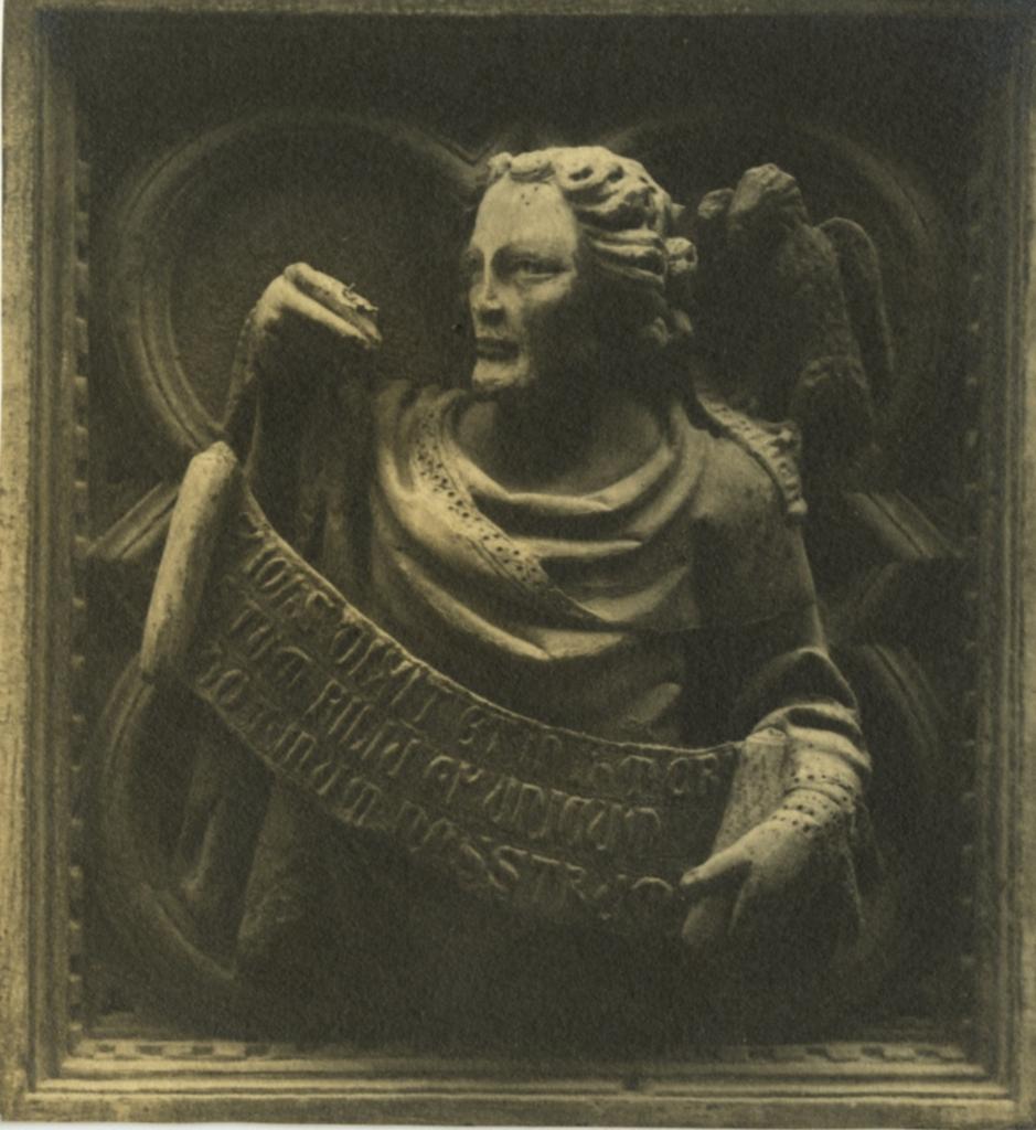 Anonimo , Giovanni di Balduccio - sec. XIV - San Giovanni Evangelista