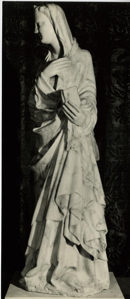 Anonimo , Giovanni di Balduccio - sec. XIV - Maria Vergine annunciata