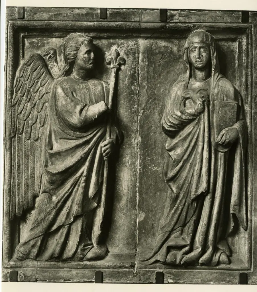 Anonimo , Giroldo da Como - ambito - sec. XIII - Annunciazione