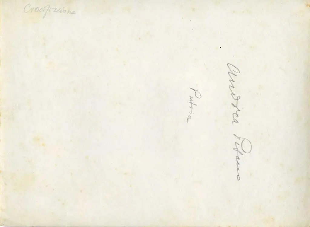 Anonimo , Andrea Pisano - sec. XIV - Crocifissione