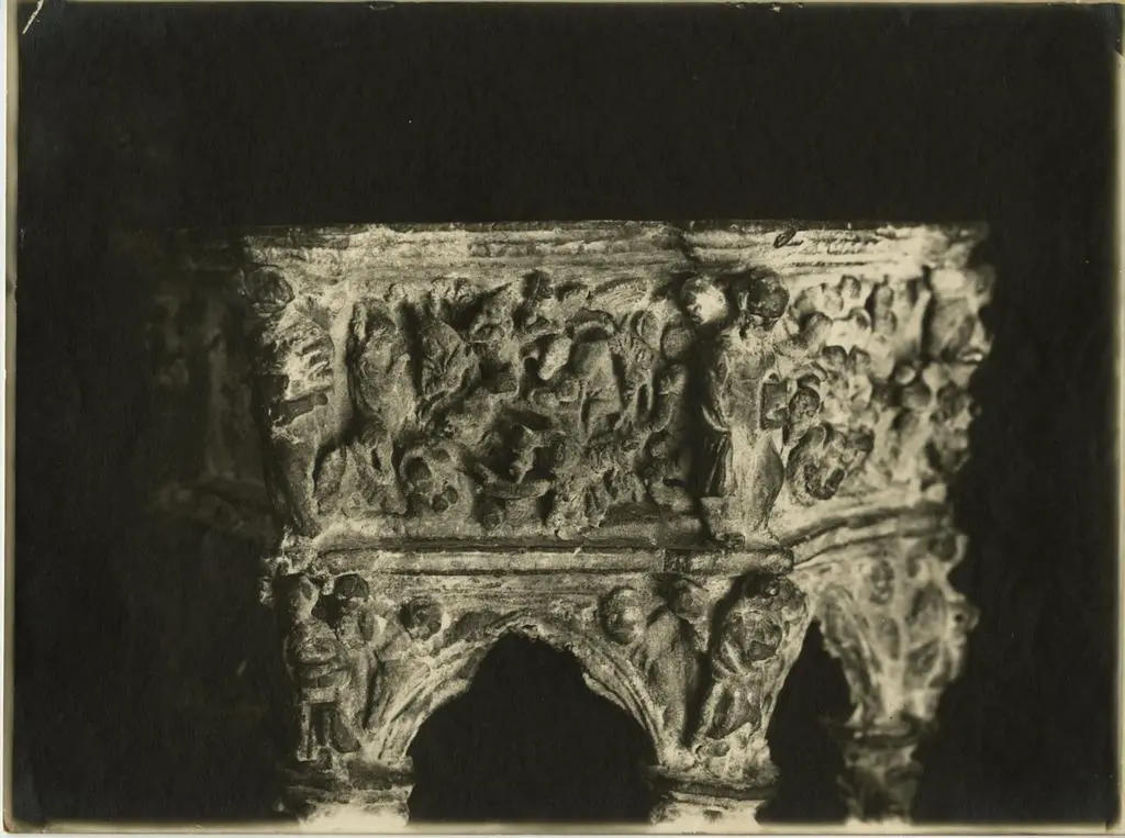 Anonimo , Andrea Pisano - sec. XIV - Storie del Nuovo Testamento. Nativit&agrave; [?]