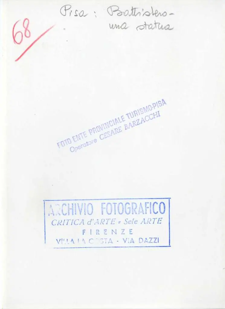 Barzacchi, Cesare , Pisano Giovanni - sec. XIII - Profeta