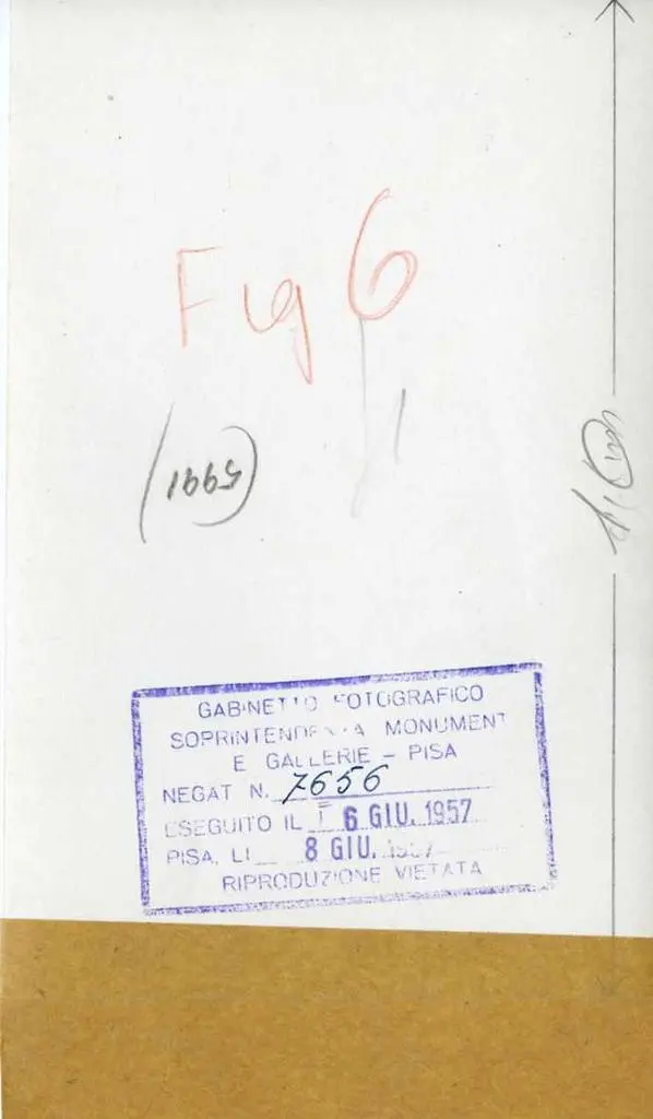 Fototeca della Soprintendenza per i beni architettonici e paesaggistici, storici, artistici ed etnoantropologici per le province di Pisa e Livorno , Fig. 6 - Giovanni di Balduccio: L'Aritmetica