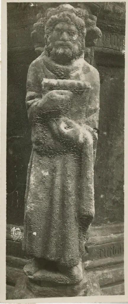 Anonimo , Pisano Giovanni; Pisano Nicola - sec. XIII - David. Particolare del bacino superiore della Fontana Maggiore di Perugia