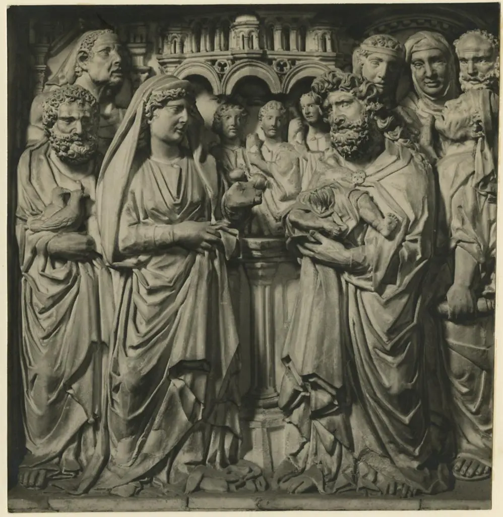 Anonimo , Pisano Nicola - sec. XIII - Presentazione di Ges&ugrave; al Tempio