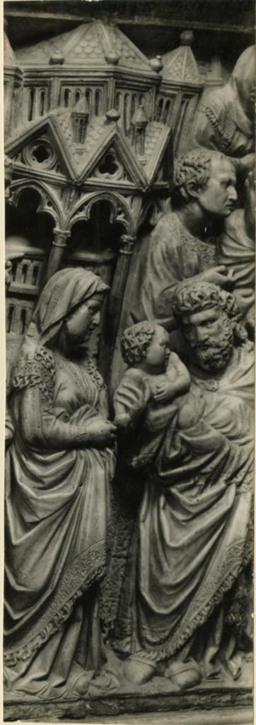 Anonimo , Pisano Nicola; Arnolfo di Cambio; Pisano Giovanni - sec. XIII - Presentazione di Gesù al Tempio