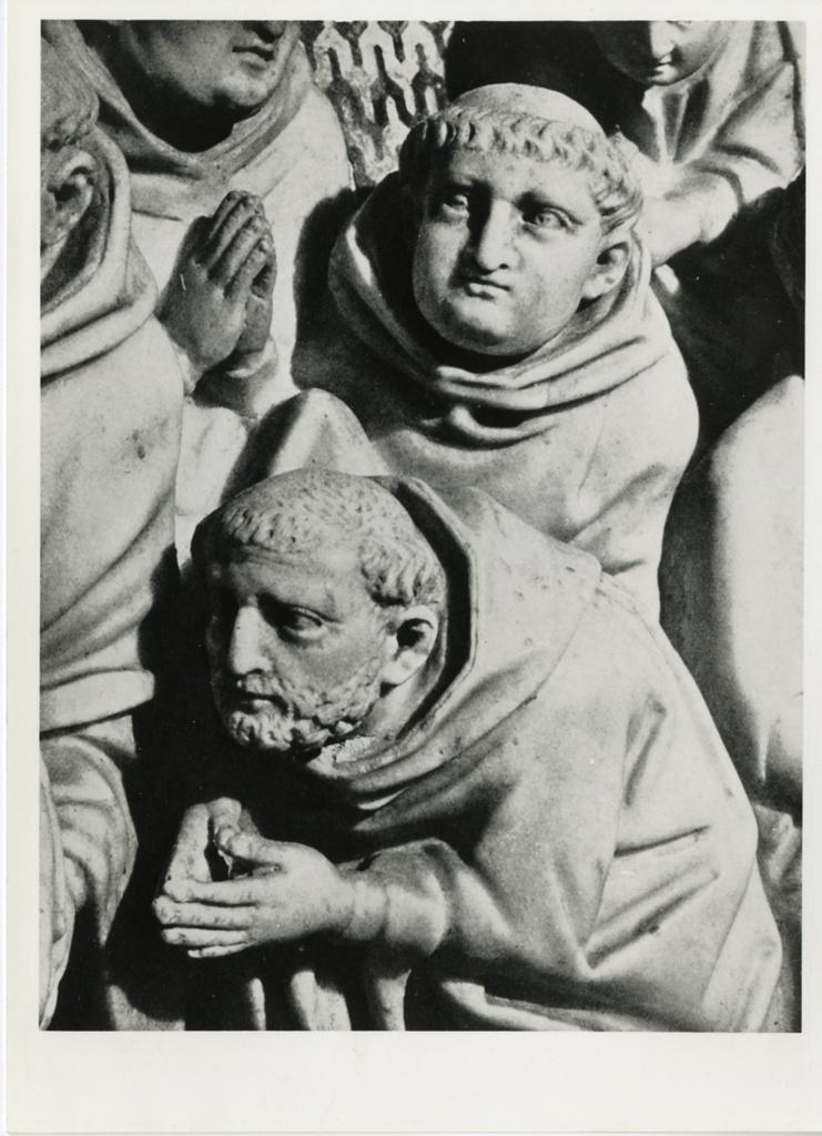 Anonimo , Pisano Nicola; Arnolfo di Cambio; Lapo - sec. XIII - San Domenico e frati