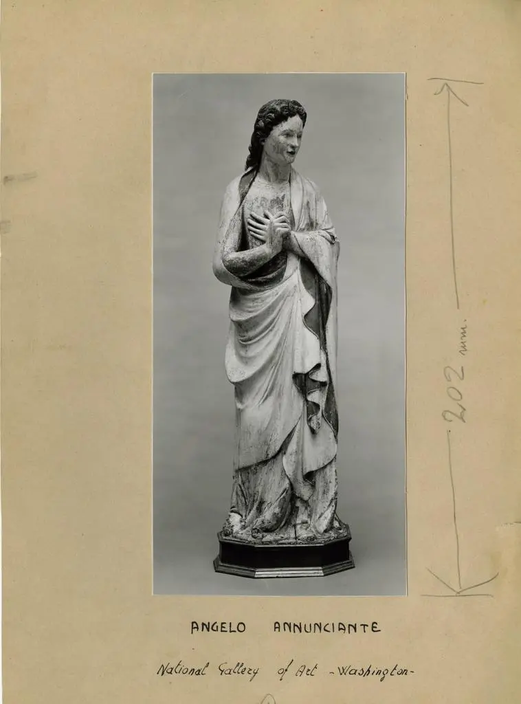 Anonimo , Angelo Annunciante - National Gallery of Art - Washington