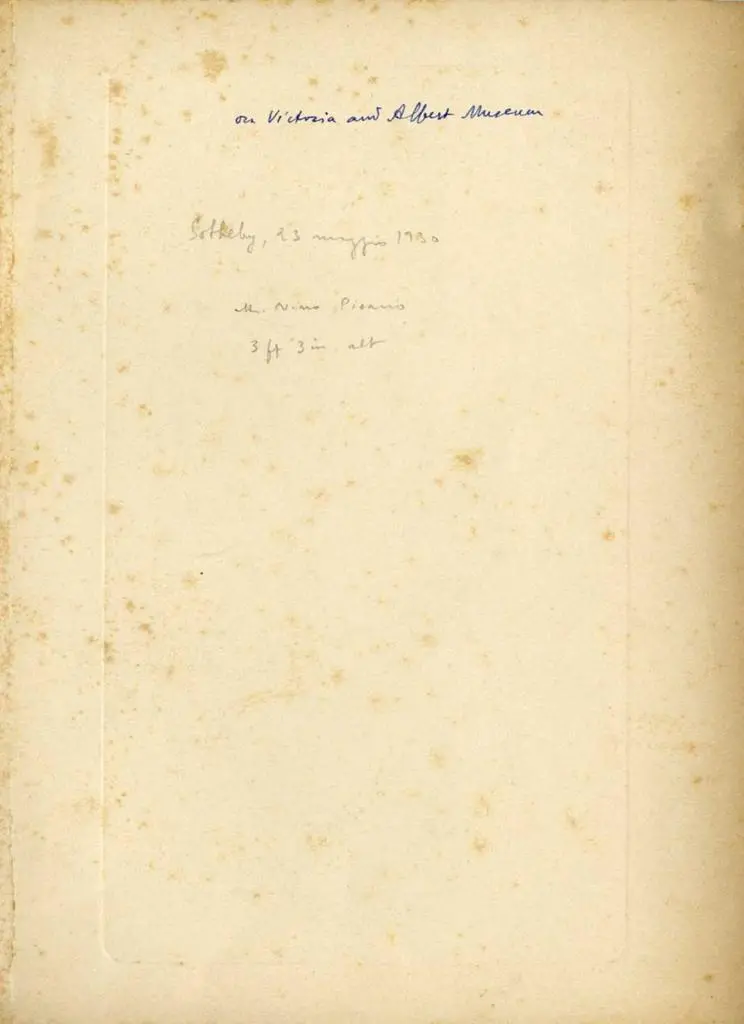 Anonimo , Pisano Nino - ambito - sec. XIV - Madonna con Bambino