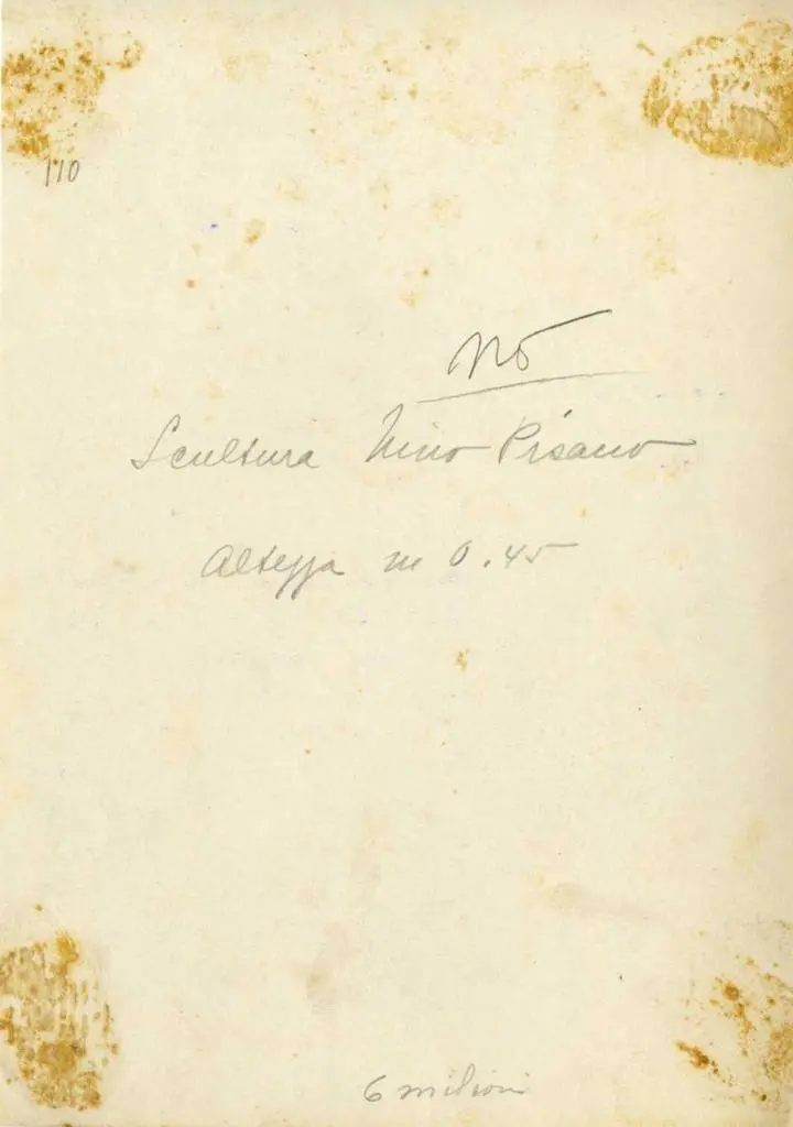 Anonimo , Pisano Nino - ambito - sec. XIV - Madonna con Bambino