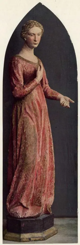 Anonimo , Pisano Nino - sec. XIV - Maria Vergine annunciata
