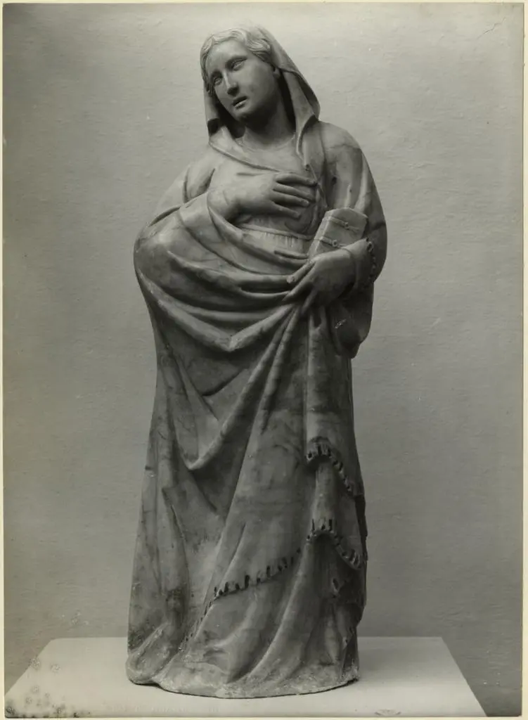 Barsotti, Ferdinando , Tino di Camaino - sec. XIV - Maria Vergine annunciata