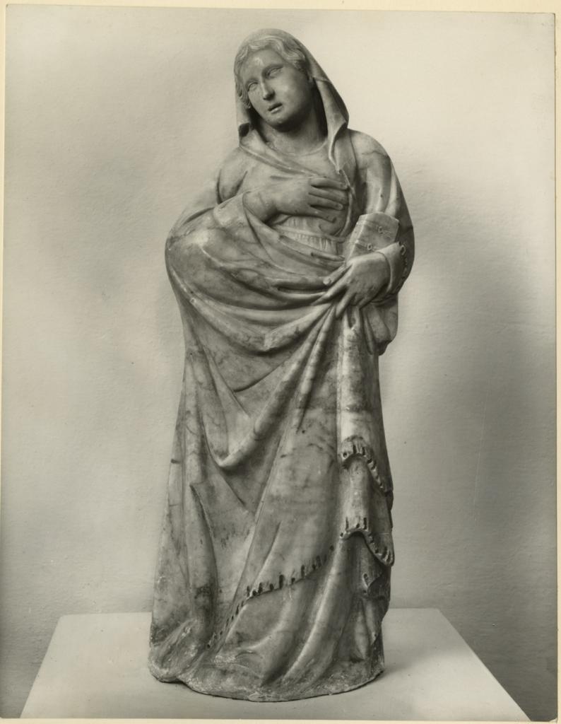 Anonimo , Tino di Camaino - sec. XIV - Maria Vergine annunciata