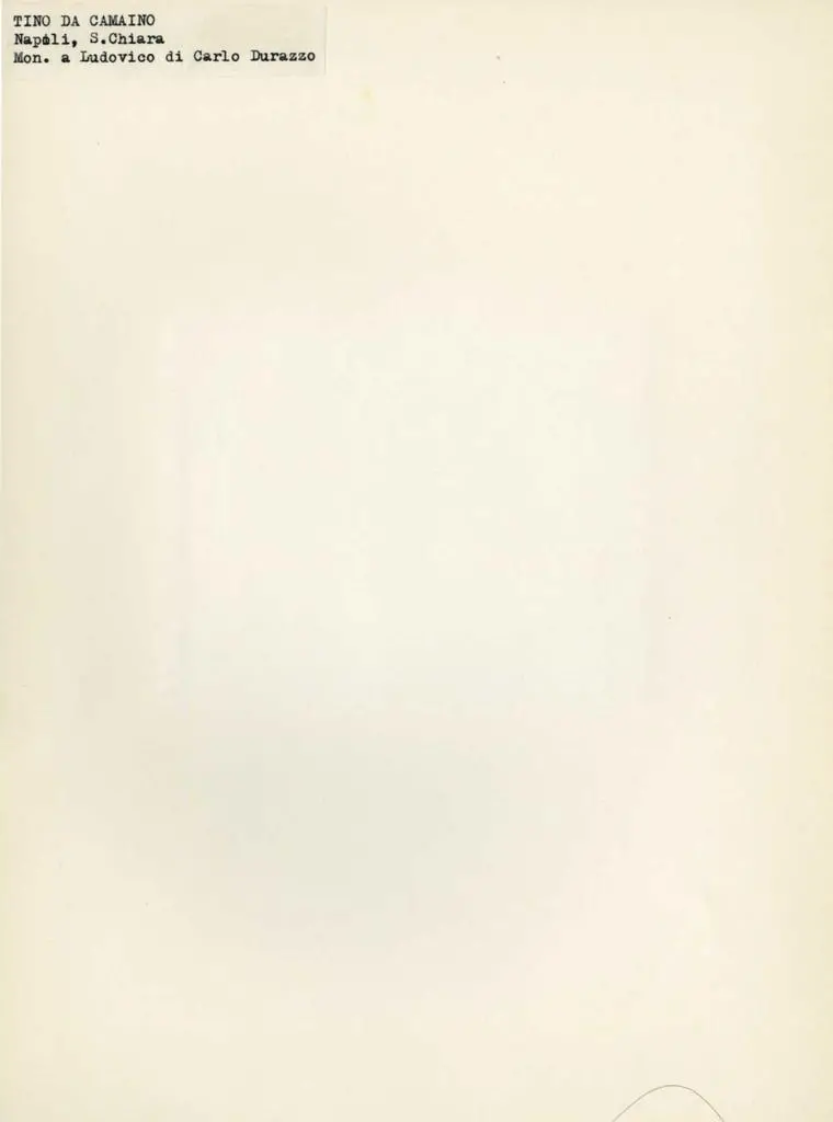 Anonimo , Tino da Camaino, Napoli, S. Chiara. Mon. a Ludovico di Carlo Durazzo