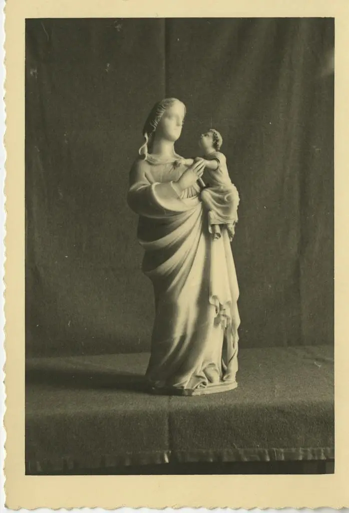 Anonimo , Tino di Camaino - ambito (?) - sec. XIV - Madonna con Bambino