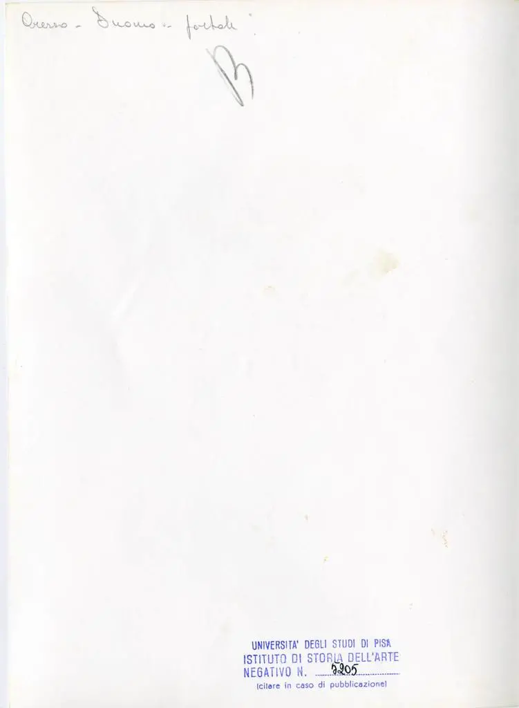 Università di Pisa. Dipartimento di Storia delle Arti , Arezzo. Duomo. Portale