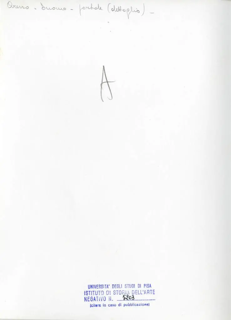 Universit&agrave; di Pisa. Dipartimento di Storia delle Arti , Arezzo. Duomo. Portale (dettaglio)