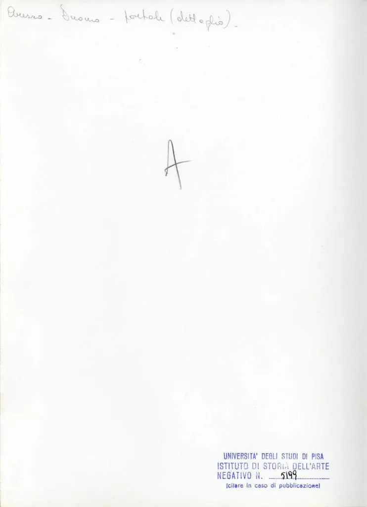 Universit&agrave; di Pisa. Dipartimento di Storia delle Arti , Arezzo. Duomo. Portale (dettaglio)