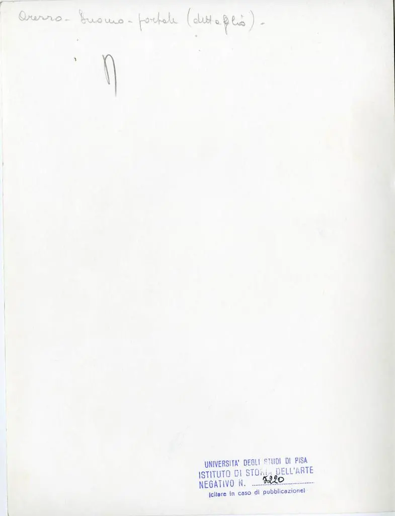 Universit&agrave; di Pisa. Dipartimento di Storia delle Arti , Arezzo. Duomo. Portale (dettaglio)