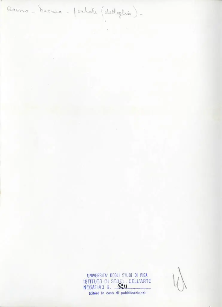 Universit&agrave; di Pisa. Dipartimento di Storia delle Arti , Arezzo. Duomo. Portale (dettaglio)