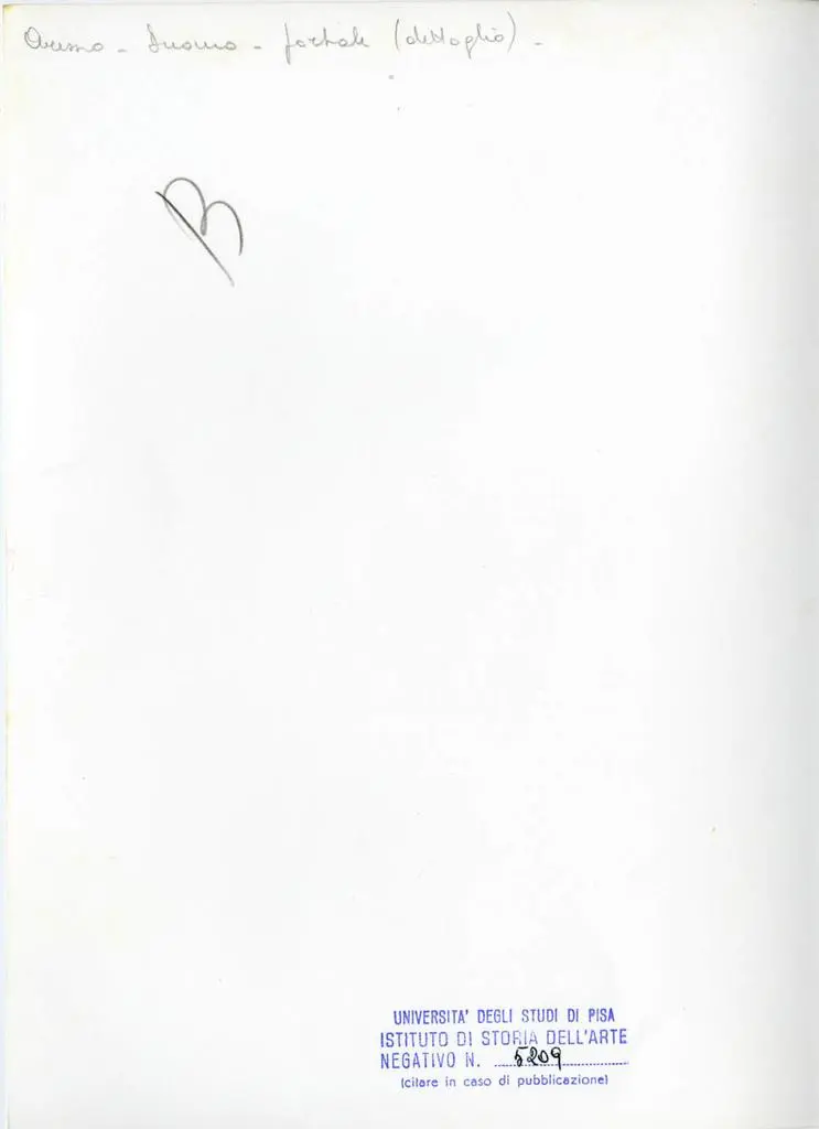 Universit&agrave; di Pisa. Dipartimento di Storia delle Arti , Arezzo. Duomo. Portale (dettaglio)