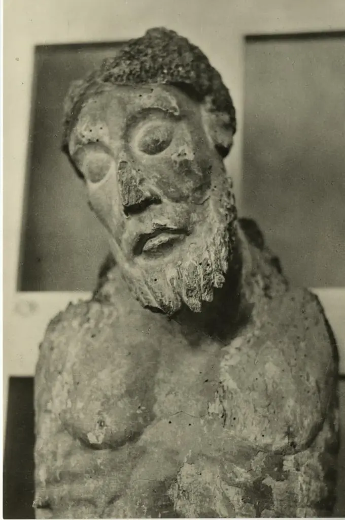 Foto Wells , Crocifisso (particolare)- Arte Francese - Sec. XIII- Centro Studi "Piero della Francesca" Arezzo