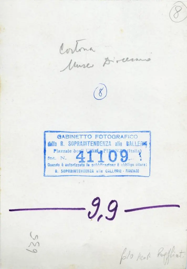 Gabinetto Fotografico della Soprintendenza Speciale per il Patrimonio Storico, Artistico ed Etnoantropologico e per il Polo Museale della citt&agrave; di Firenze , Gano di Fazio - sec. XIV - Madonna con Bambino
