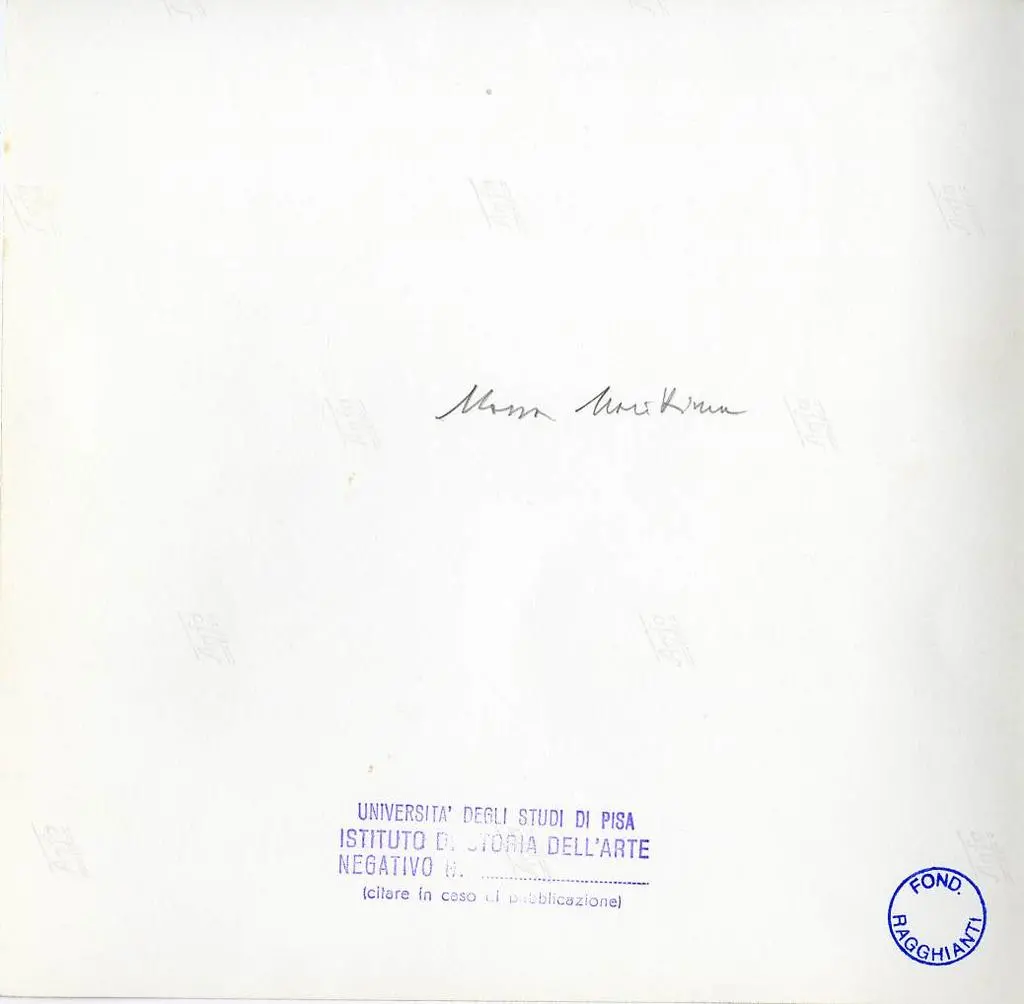 Universit&agrave; di Pisa. Dipartimento di Storia delle Arti , Anonimo toscano sec. XII - Madonna e apostoli; San Pietro