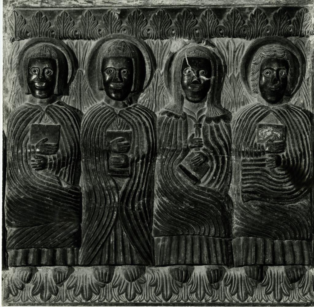 Università di Pisa. Dipartimento di Storia delle Arti , Anonimo toscano sec. XII - Madonna e apostoli