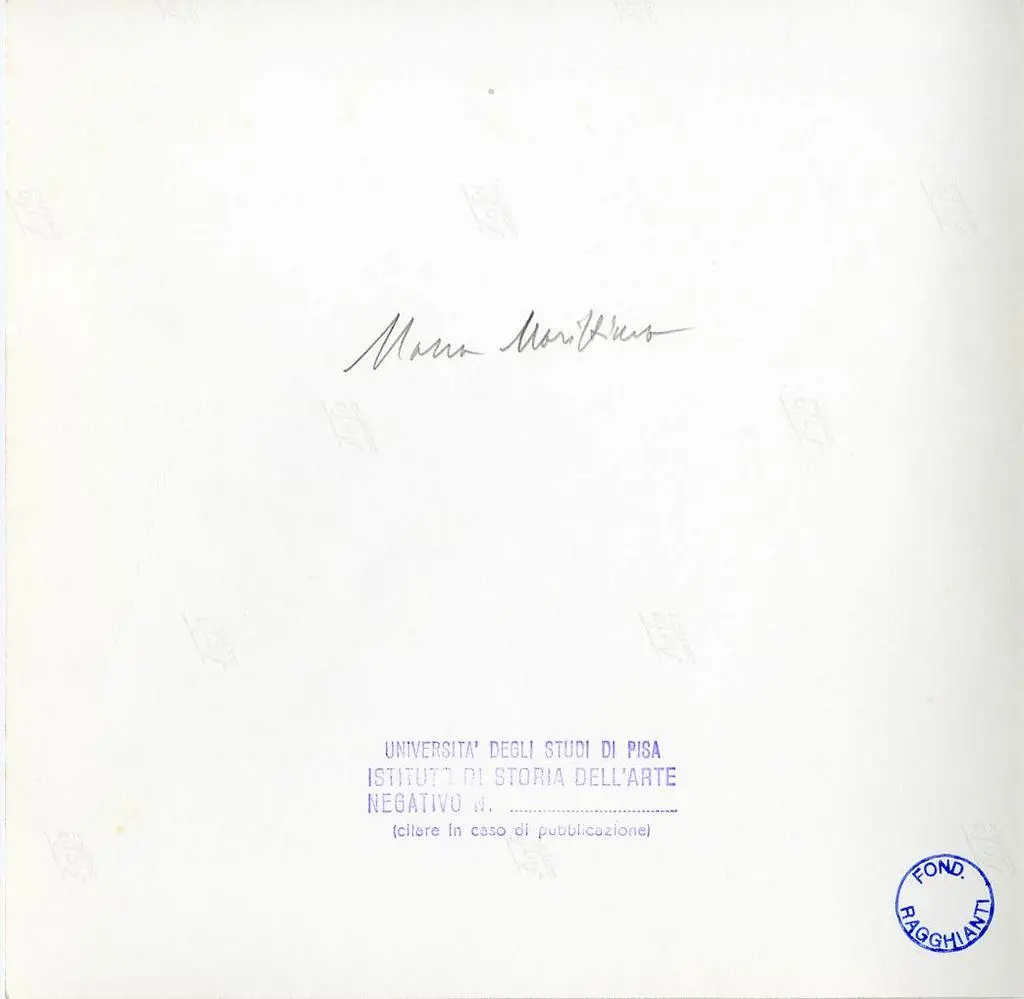 Universit&agrave; di Pisa. Dipartimento di Storia delle Arti , Anonimo toscano sec. XII - Madonna e apostoli