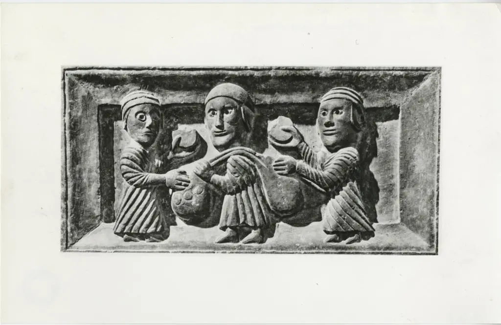 Anonimo , Anonimo toscano sec. XII - Moltiplicazione dei pani e dei pesci