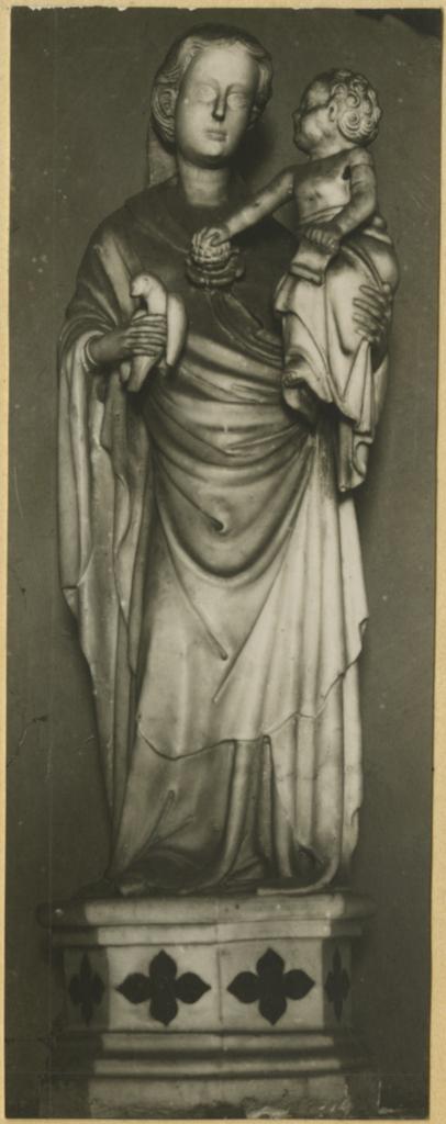 Anonimo pisano sec. XIV , Madonna con Bambino