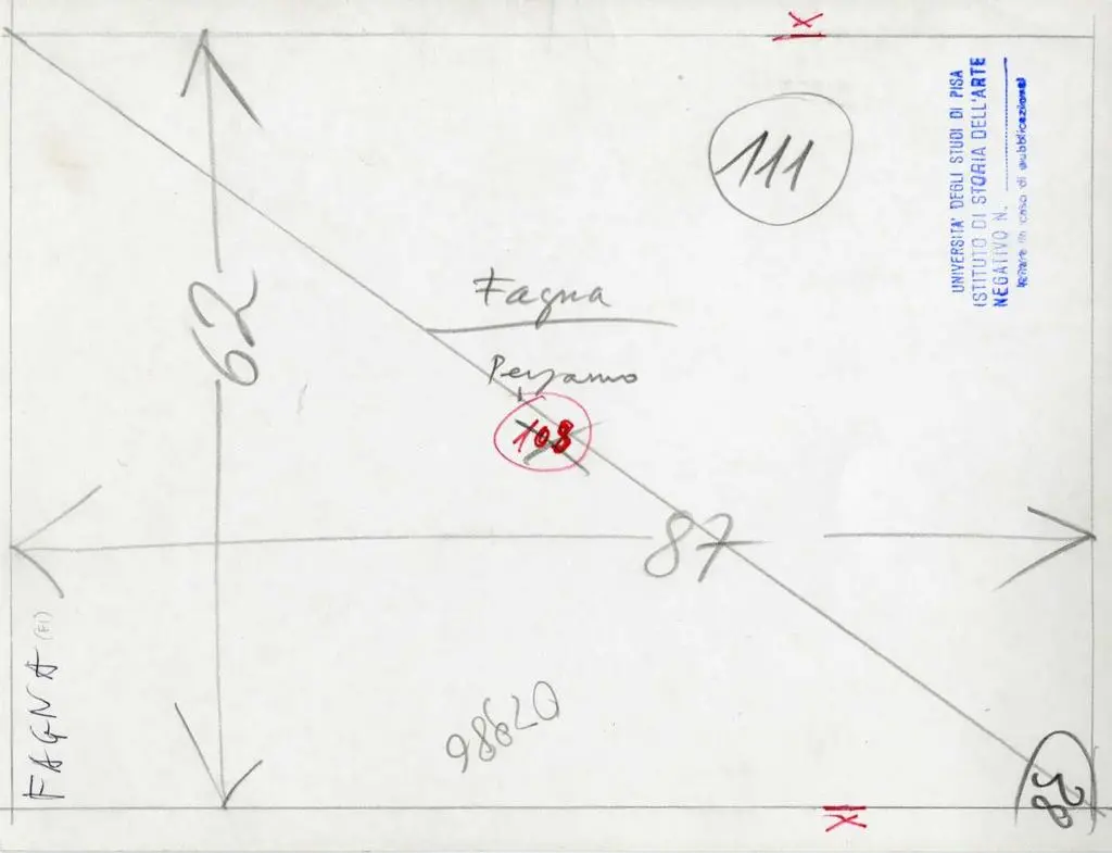 Università di Pisa. Dipartimento di Storia delle Arti , Fagna, Pergamo